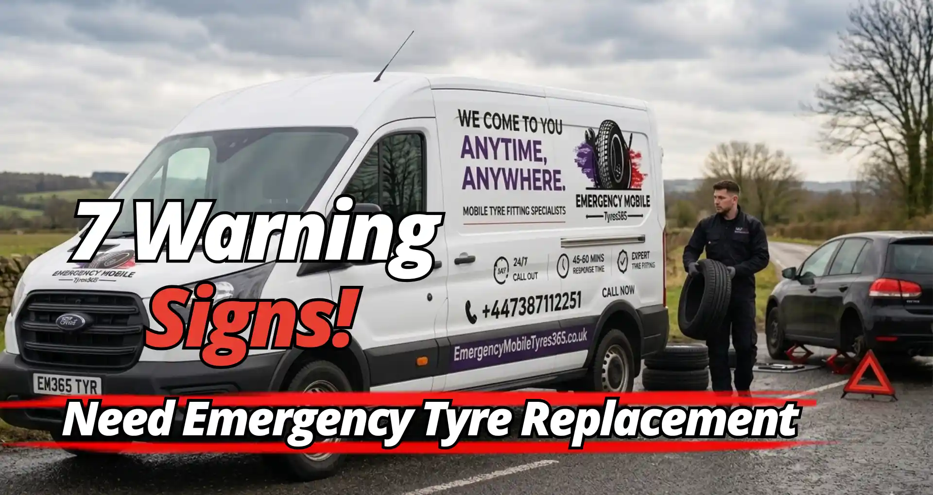 emergency tyre replacement in Surrey